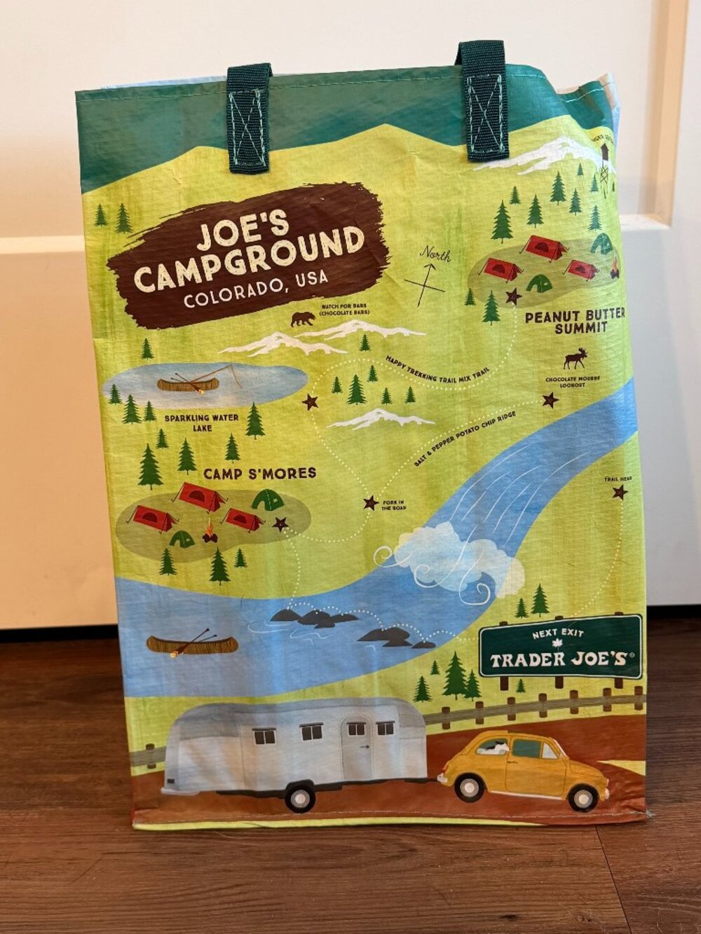 NWT Trader Joe's Reusable Grocery Bag - Colorado